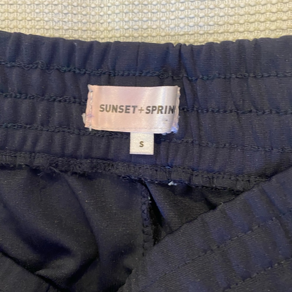 Sunset + Spring Rainbow Striped Pants - image 3